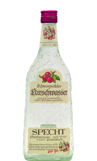 キルシュヴァッサー Kirschwasser シュペヒト Specht ユニオンフード 高級洋酒の輸入販売 カクテル用リキュールをはじめ ブランデー ウォッカ ジン スピリッツなど ヨーロッパの洋酒を輸入 販売をしております